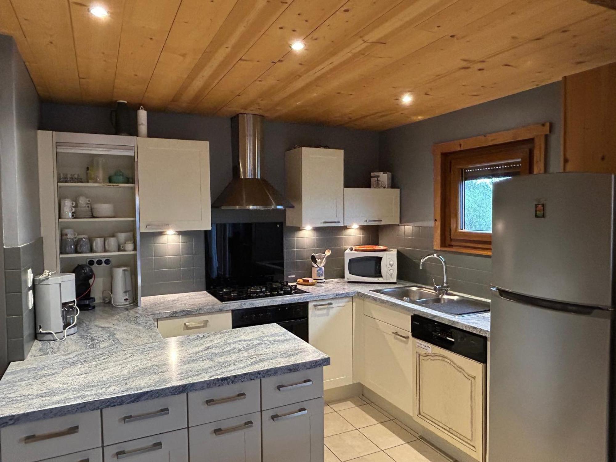 Chalet Les Bouleaux, La Montagne Des Lamas La Bresse Bagian luar foto