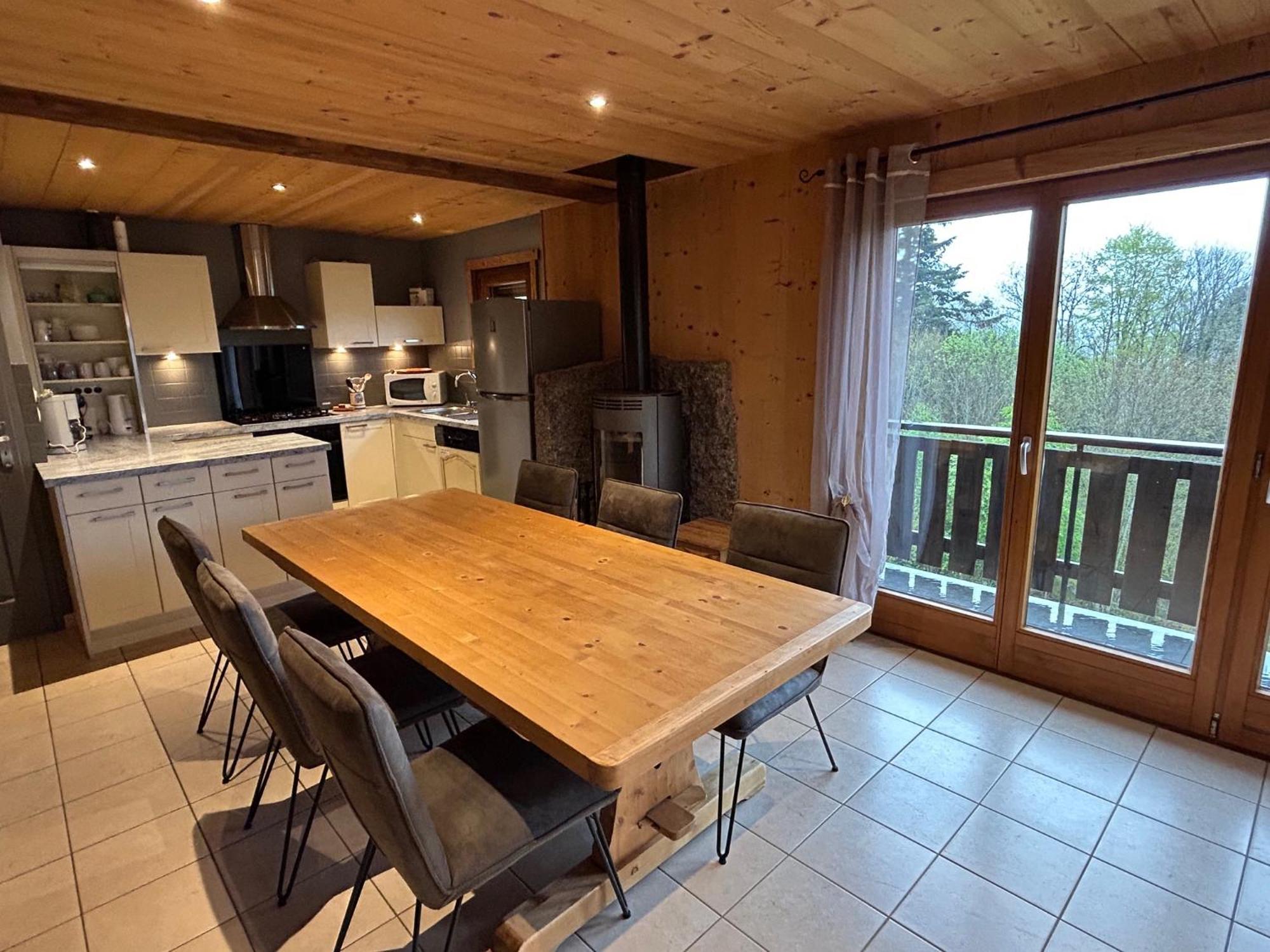 Chalet Les Bouleaux, La Montagne Des Lamas La Bresse Bagian luar foto