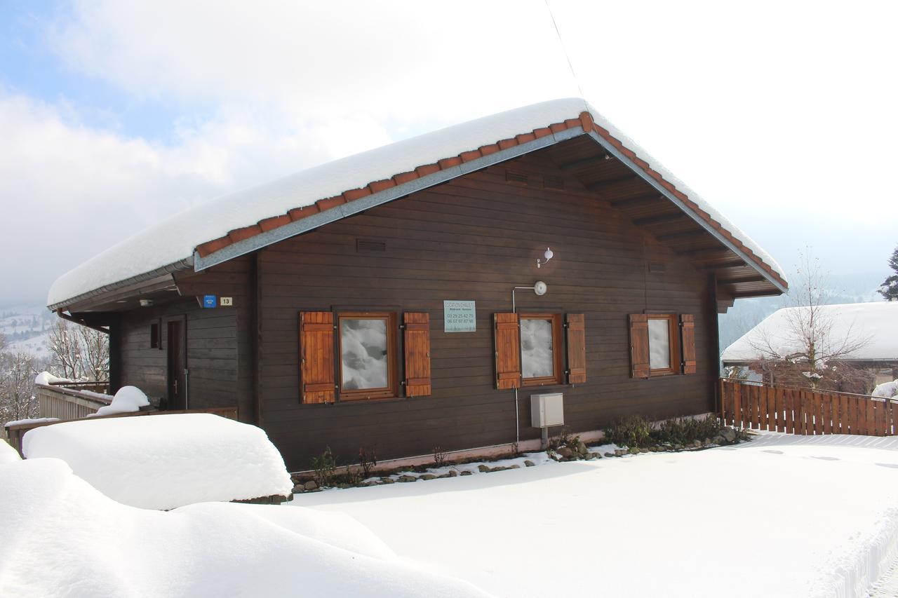 Chalet Les Bouleaux, La Montagne Des Lamas La Bresse Bagian luar foto